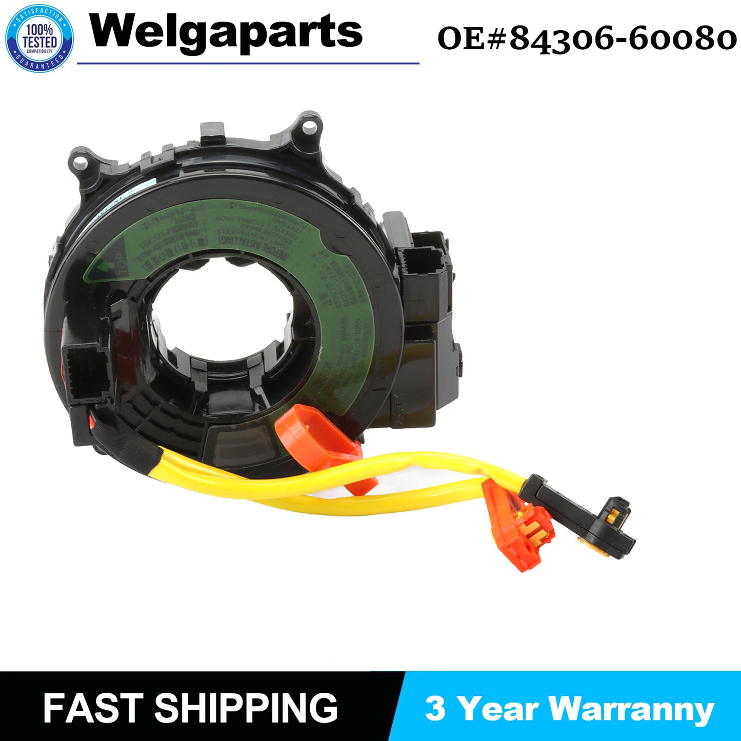New 84306-60080 For FJ CRUISER for Toyota 4RUNNER for Land Cruiser for Lexus Clock Spring