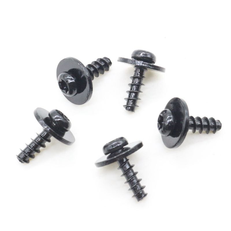 10-Piece Set of Torx Drive Decorative Screws, Metal Bolt Fixing Clips for Volkswagen N10354602