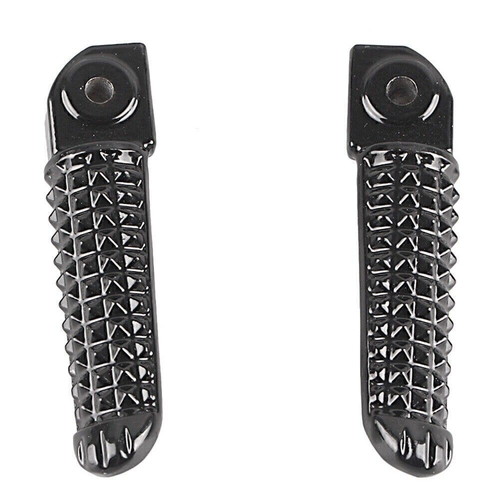 Fit for Yamaha YZF R1 2002-2012 R6 Pair Black Rear Passenger Foot Pegs Footrests