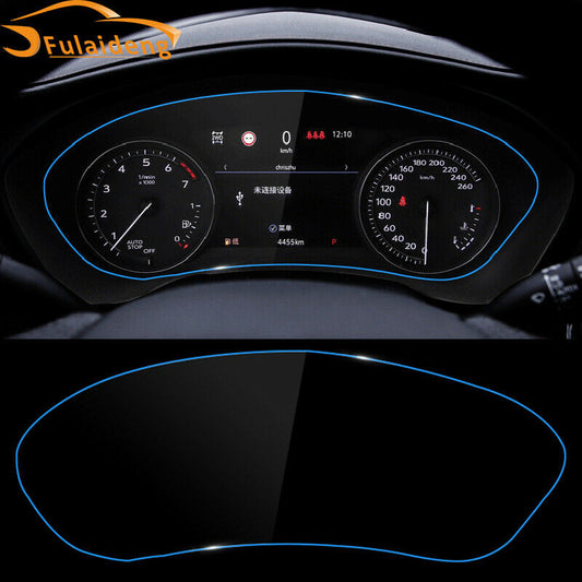 for Cadillac XT4 2018-2022 TPU Dashboard Sticker Instrument Desk Protective Film