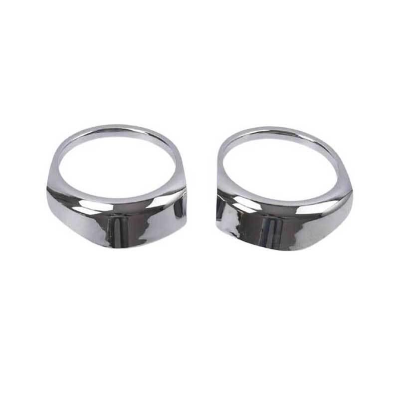 Fit for Ford Edge 2015-2017 2018 ABS Chrome Automobile Front Fog Lamp Decoeation