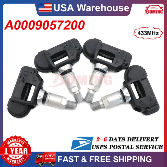 4x TPMS TIRE PRESSURE SENSOR for Mercedes-Benz E350 C250 C300 C350 A0009057200