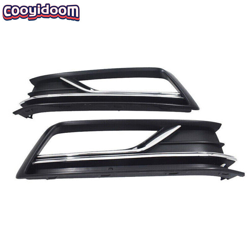 A pair of front bumper fog light trims are available on 2016-2019 for Volkswagen for Passat models.