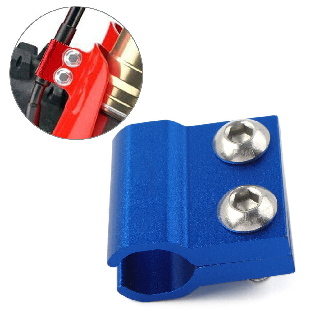 CNC Front Brake Hose Cable Clamp Line Holder Fit for HONDA CRF125/150/250/450R Blue