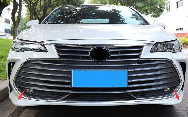 Front Bumper Splitter Lip Protector Fit for Toyota for Avalon 2019-2022 Pearl White