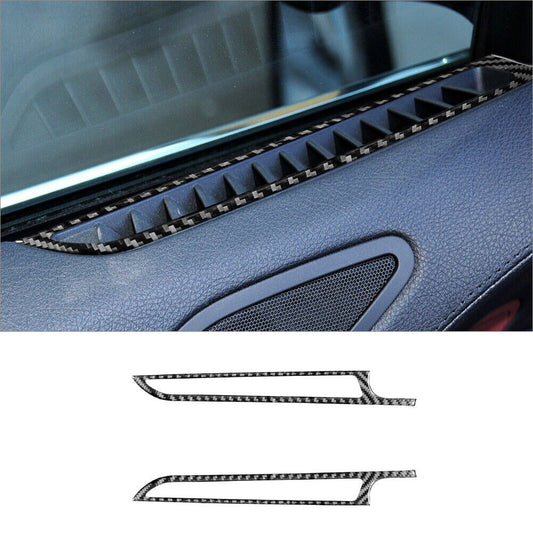 Carbon Fiber Side Air Vent Outlet Cover Trim for BMW 6 Series F12 F13 2011-2018
