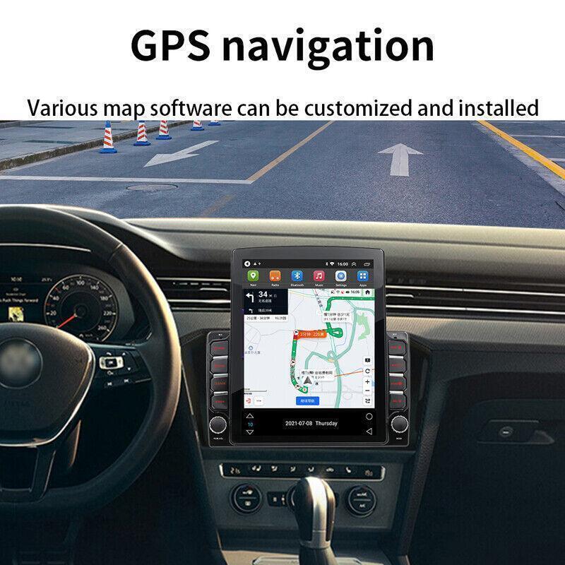 GPS Car Radio MP5 Player 9.7 2Din Android 9.1 WiFi Quad Core 1G+16G Mirror Link