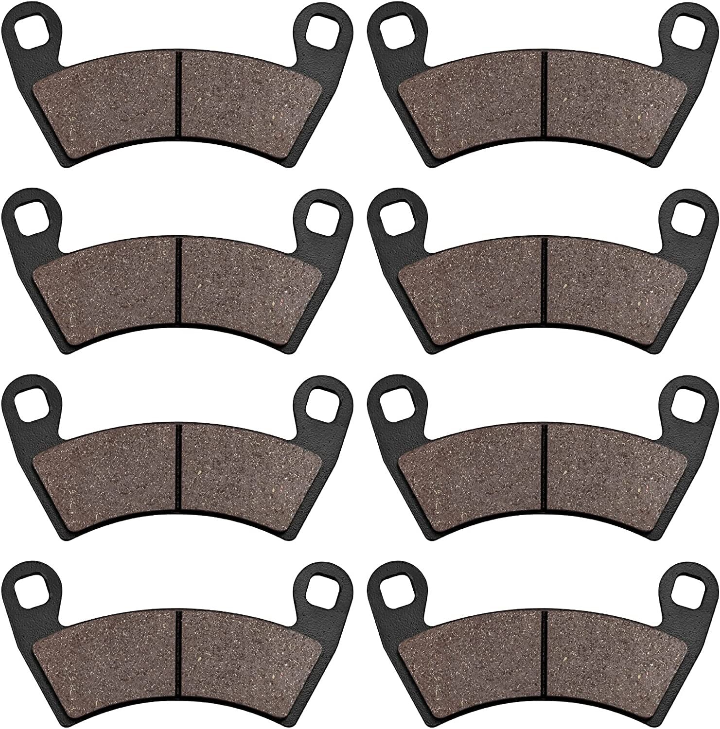 Front Rear Brake Pads for Polaris Ranger Crew 570 2015-2019 Ranger 700 Crew 800
