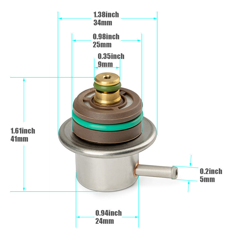 Fuel Pressure Regulator for 1999-2004 for Ford F-150 4.6L 5.4L XR3Z-9C968AA