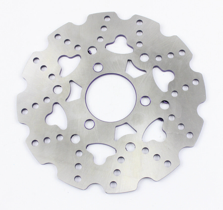 Purple 220MM Stainless Steel Disc Brake Rotor for Honda Ruckus 58MM 70MM Zoomer