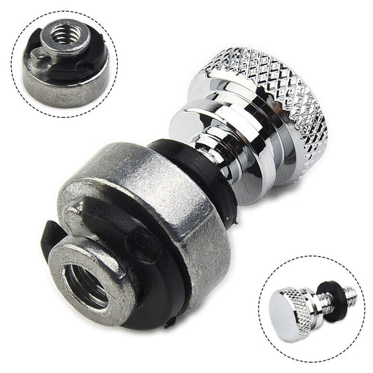 For- for Harley Touring Street Glide Chrome Rear Fender for Seat -Bolt Screw Mount Nut Kit
