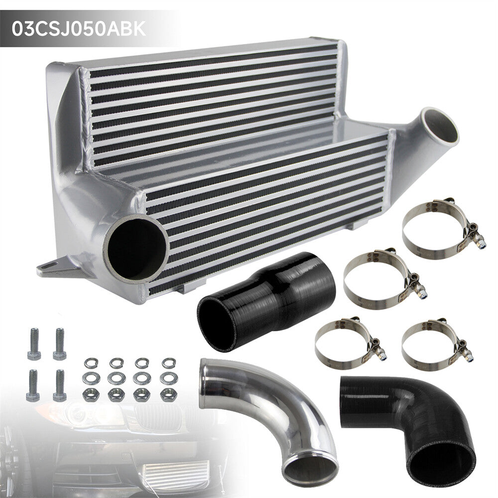 7.5 Intercooler Kit Silver for BMW 135i 335i 335xi E82 E90 E91 E92 E93 N54 N55