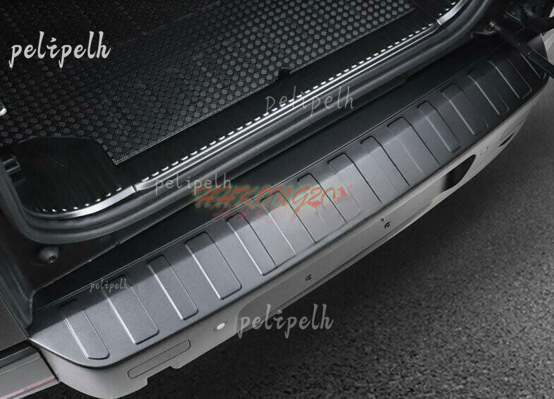 for Defender 90 110 130 Rear Bumper Protector Sill Plate Cover Black 2020-2023