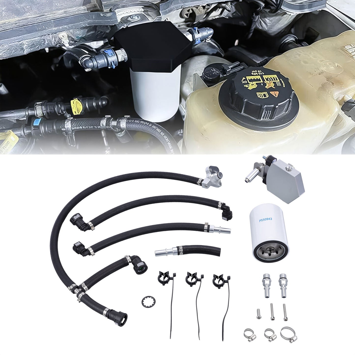 for Ford 6.7L 2011+ Gen2.1 CP4.2 Disaster Prevention Bypass Kit SET
