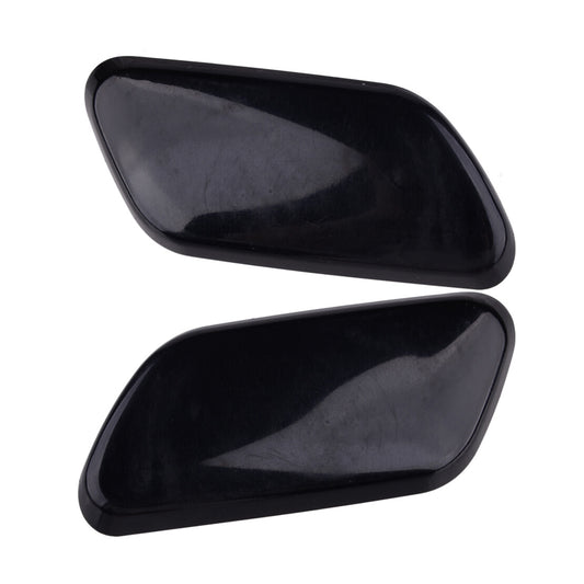 2pcs Front Headlight Washer Spray Nozzle Cover Cap Fit for Toyota Prius XW30