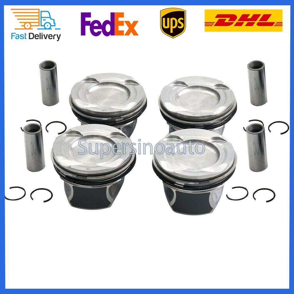 Engine M274.910 4PCS Pistons Rings Set for Mercedes-Benz 1.6T C180 E180 SLC180