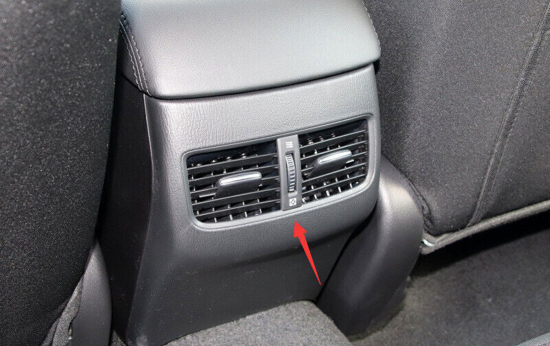 for Mazda 3 Axela 17-2018 ABS Carbon Fiber Rear Air Outlet Vent Frame Cover Trim