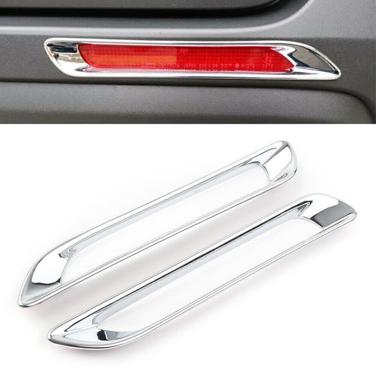 Chrome Rear Fog Light Lamp Cover Trim Decoration for Toyota RAV4 2019 2020 ABS