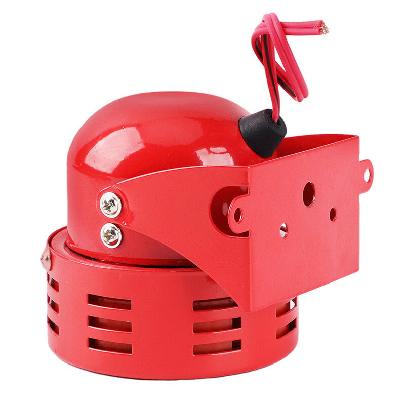Red DC 12V Styling Metal Motor Siren Motorcycle Driven Air Siren Siren Horn
