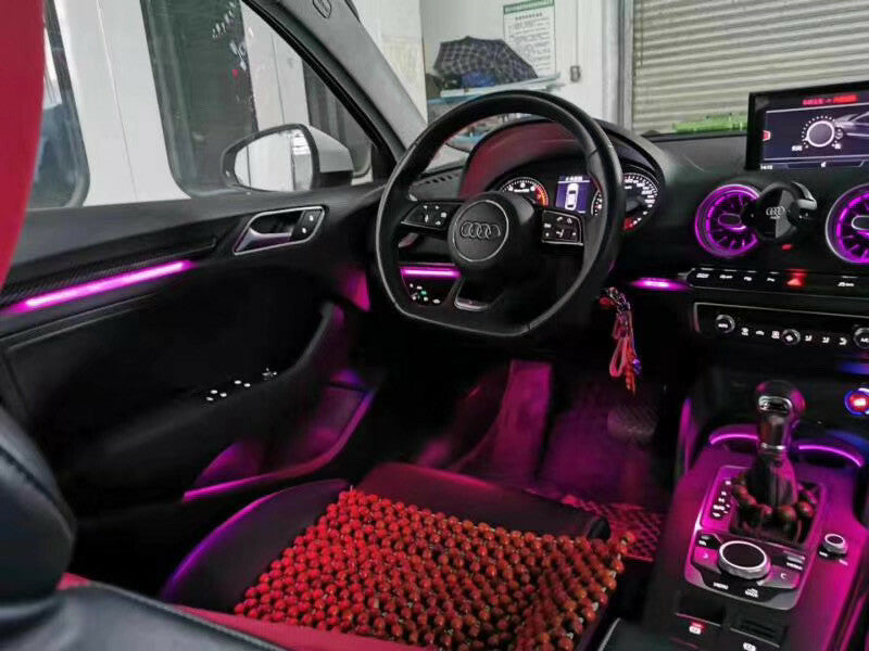 64 color Illuminated Retrofit LED ambient light for Audi A3 S3 RS3 8V 2019-2020