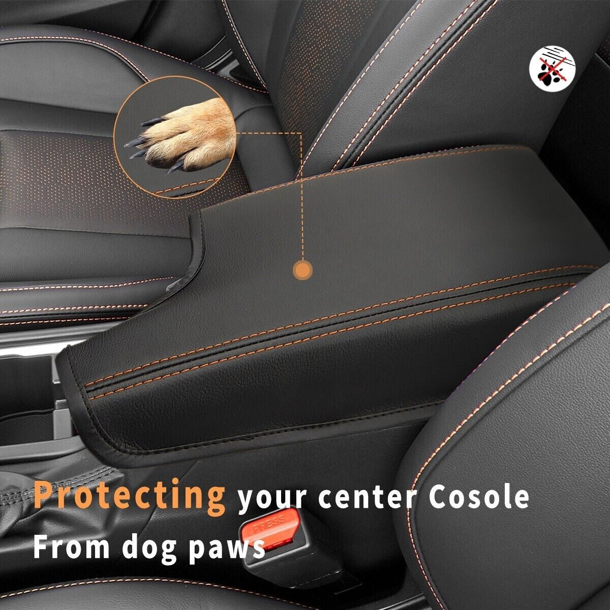 AMEYZPA center console cover/armrest cover for Subaru Crosstrek Impreza 2017-2023