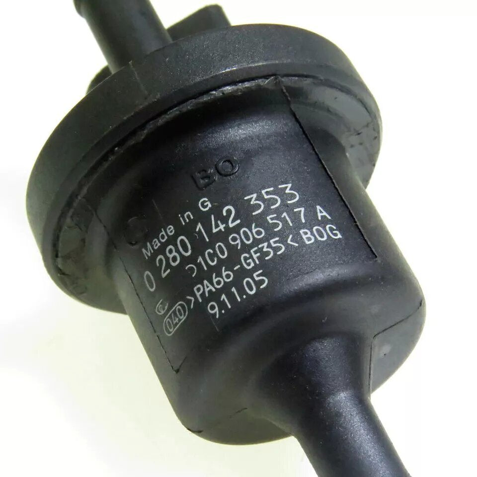 Steam tank purge valve suitable for Volkswagen for Jetta , for Golf , for Audi A4, A6, for A8 . 1C0906517A 0280142353