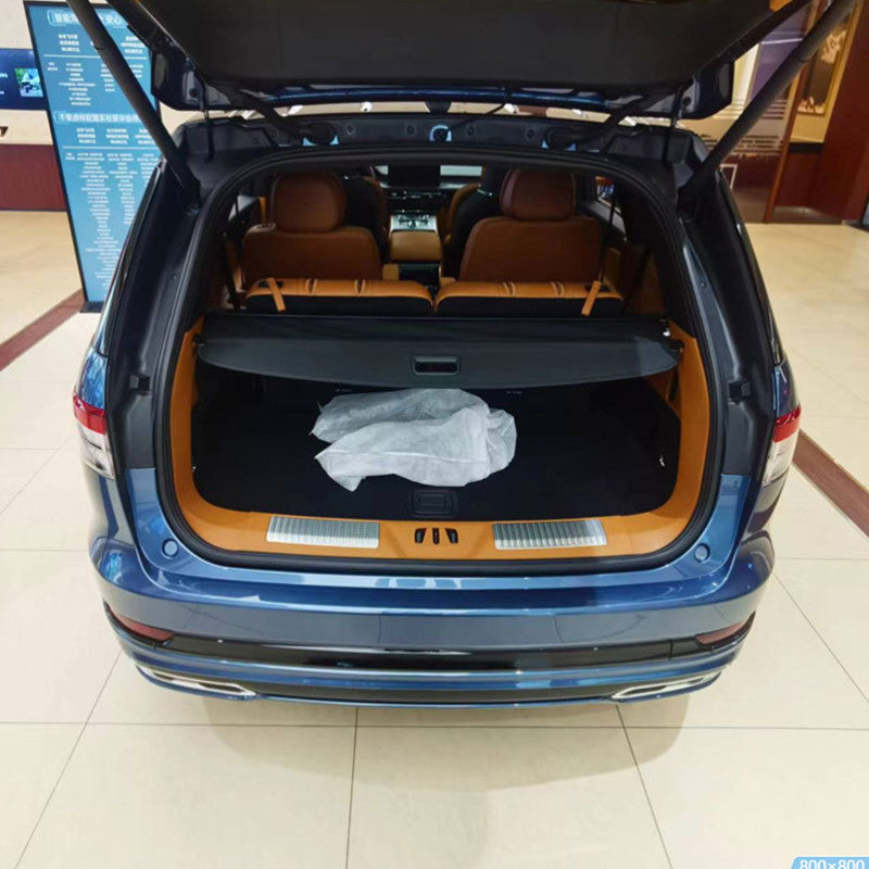 Car Rear Trunk Cargo Luggage Shade Cover Canvas for Lincoln Aviator 2021-2023