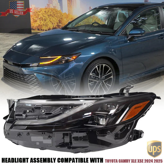 DUAL LED Headlight Assy 81150-AQ040 For 2024-2025 for Toyota for Camry XSE XLE Driver LH