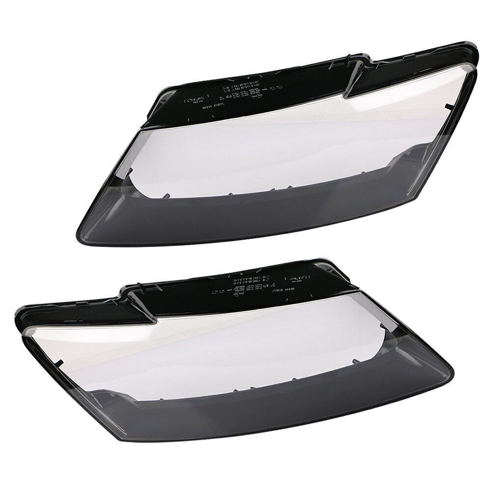 2¡Á F¨¹r for Audi Q5 8RB 2009-2013 Scheinwerferglas Linse Scheinwerfer Abdeckung L+R