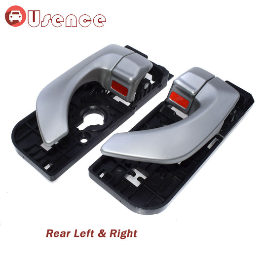 Pair Rear Left  Right Interior Inside Door Handles For 2005-2008 for Hyundai Sonata