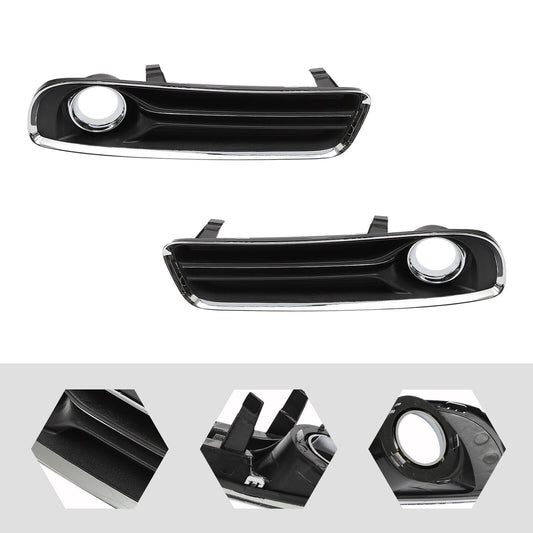 Pair Front Fog Light Lamp Trim Lamp Set Accessories for Chrysler 300 2011-2014