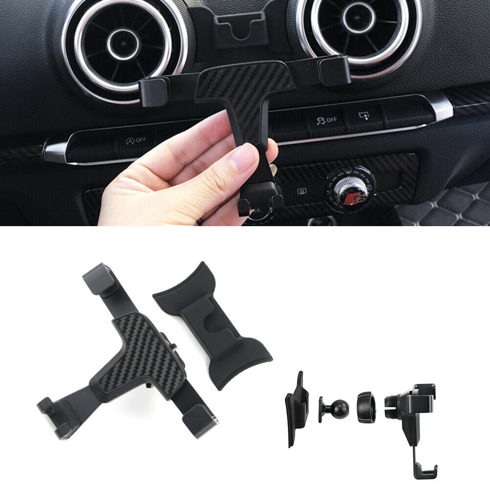 Car dashboard smartphone holder/cradle holder with clip for 2015-2019 for Audi A3