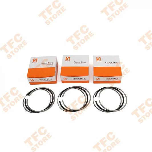 3 Sets Piston Ring STD For KOMATSU 4D92 Excavator Forklift Engine 92mm3HK+3+6