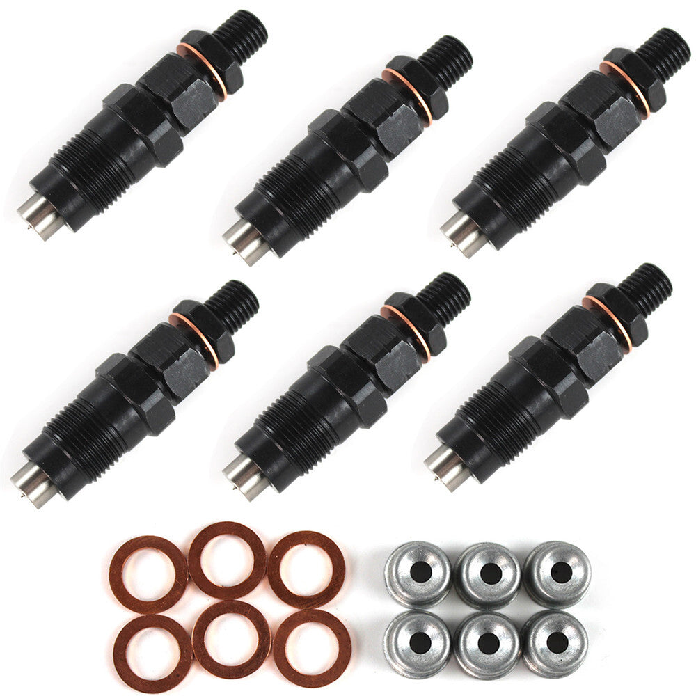 US Diesel Fuel Injectors 6pcs New for Nissan Patrol GU Y61 TD42 TD42T Parts