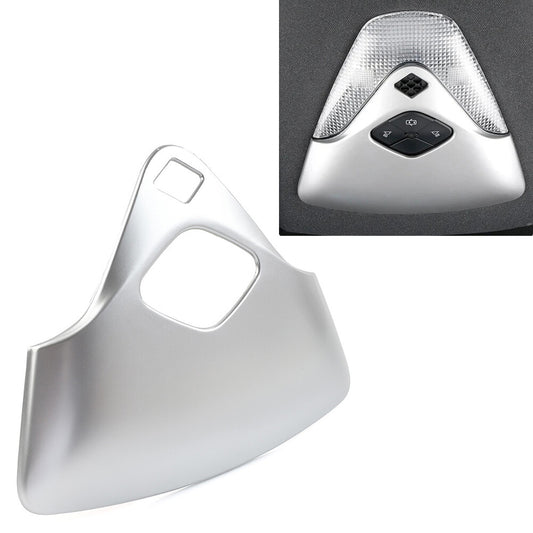 Front Roof Reading Light Lamp Cover Trim Silver for Toyota CHR C-HR 2016-2023