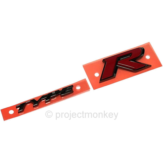 NEW for Honda 75732-TGH-A01 17-21 for Civic Type R FK8 Front TYPE R Emblem Part