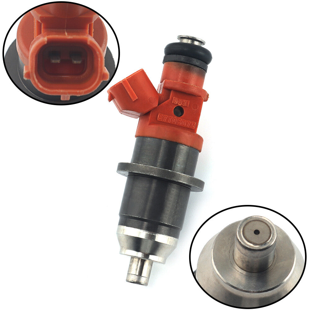 6PCS for Yamaha Outboard HPDI 150-200 HP E7T25071 68F-13761-00-00 Fuel Injectors