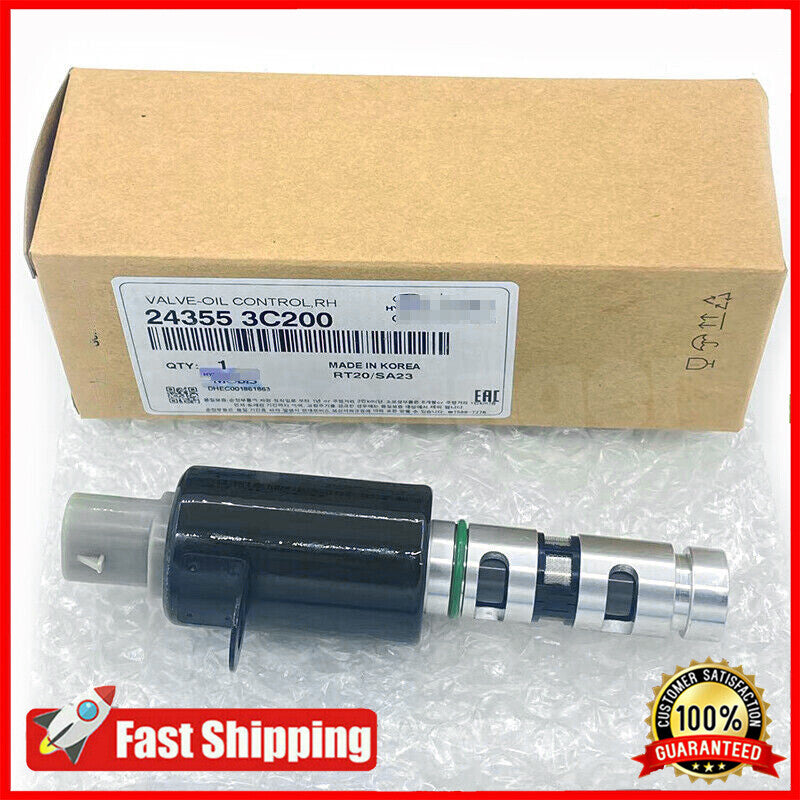Oil control valve 24355-3C200 is suitable for the right side of the modern Azera Entourage for Genesis .