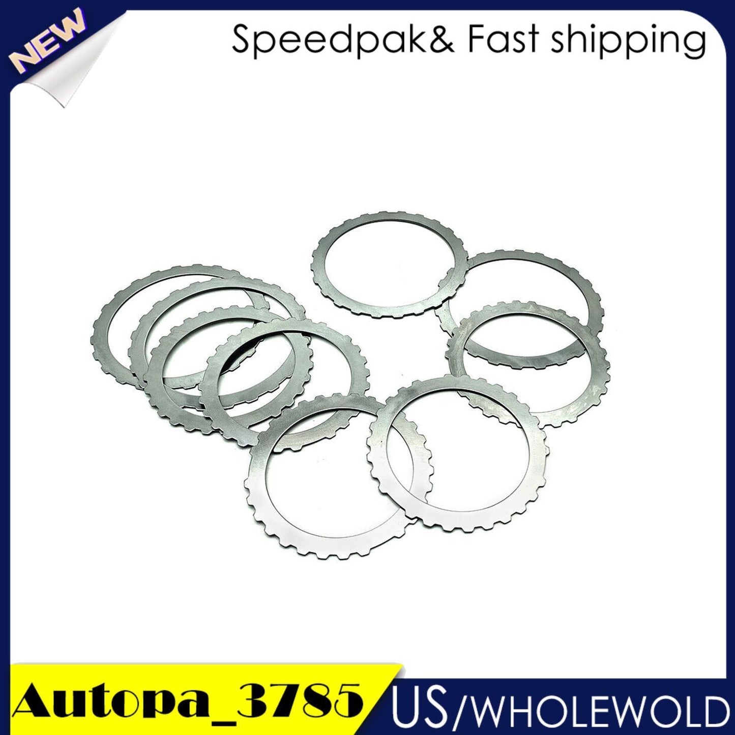 8 Speed Auto Transmission Clutch Plates Rebuild Steel Kit for BMW for AUDI 8HP45 NEW