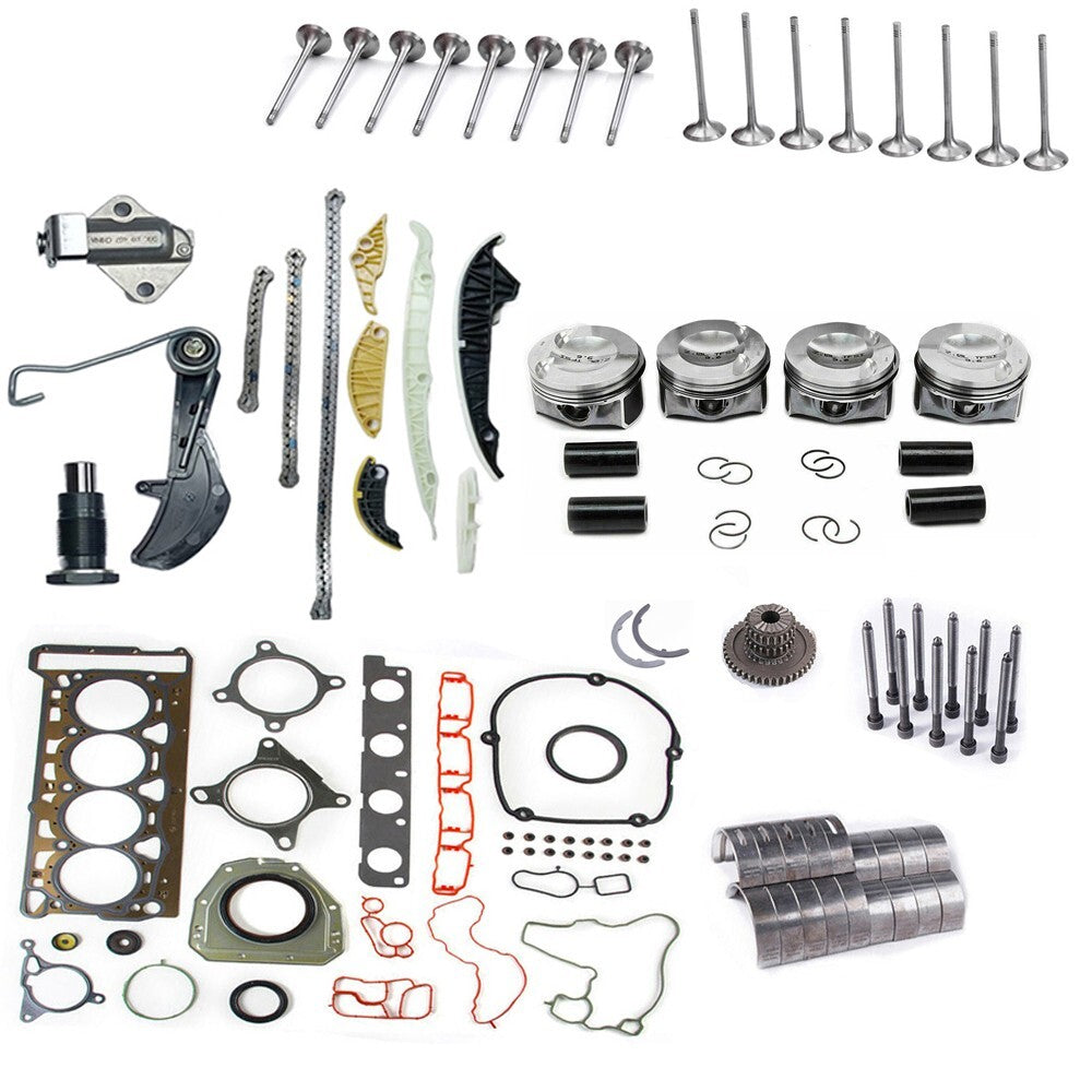 2.0T Engine Overhaul Rebuild Valves Kit ¦µ23mm for VW CC for Tiguan for AUDI A3 CDAA CCZA