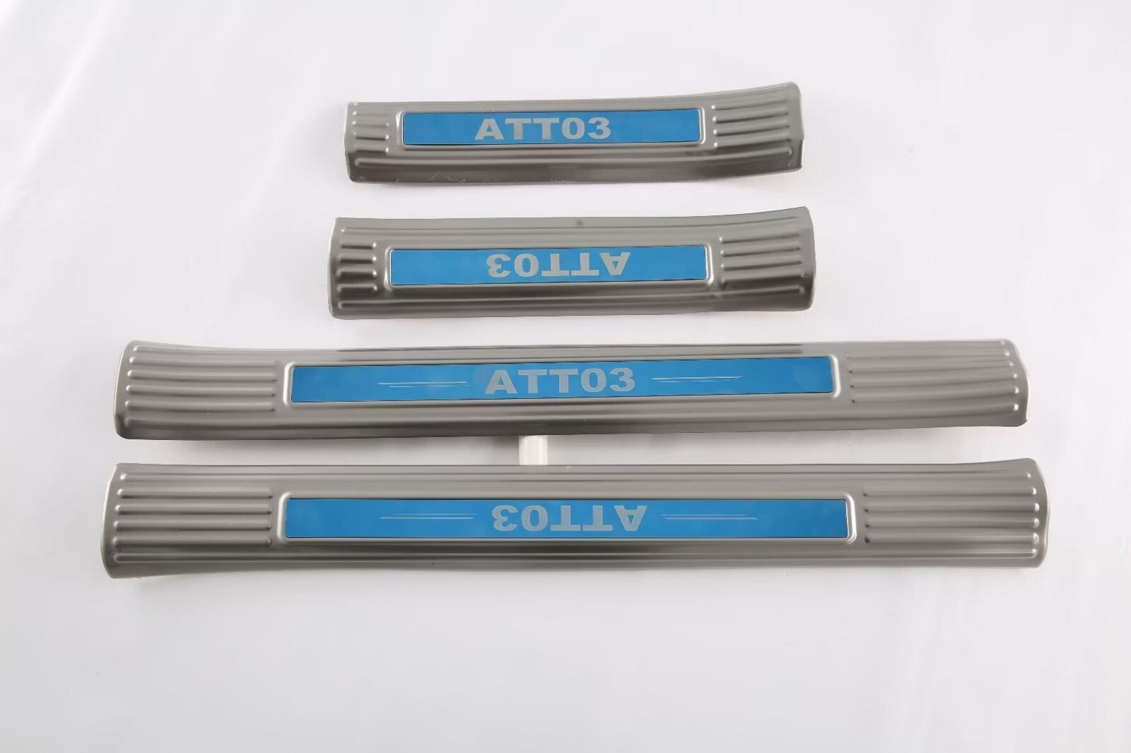 For 2022 for BYD Atto 3 Car Accessories Door Sill Protector Scuff Guard Plate Panel