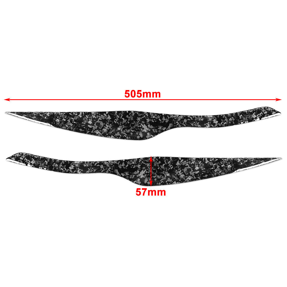 Headlight Eyebrow Eyelid Cover for BMW 3 Series E90 E91 2005-2012