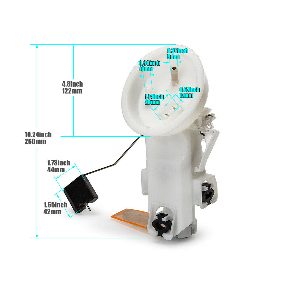 for BMW Z3 E36 1.9L 2.0L 1995-2002 New Electric Fuel Pump Assembly 16146756323