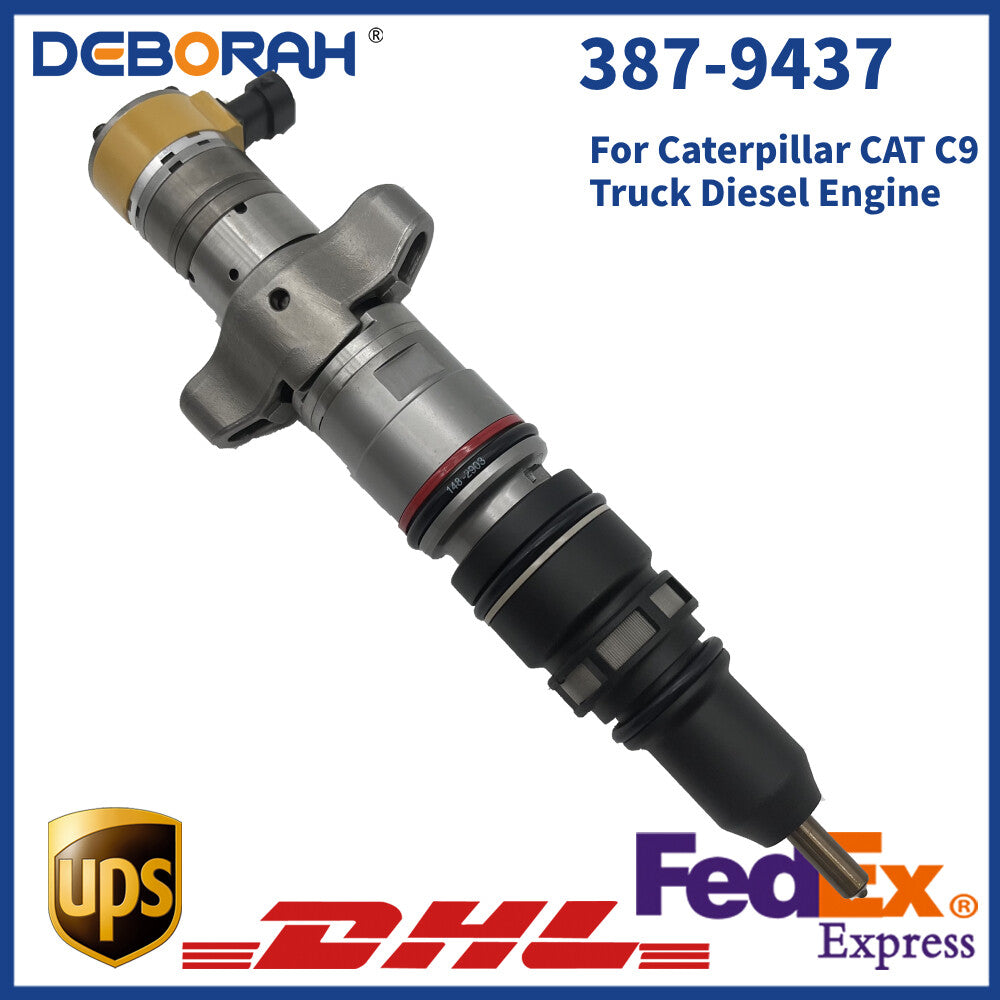387-9437 Fuel Injector 10R-4844 For Caterpillar CAT C9 Truck Diesel Engine