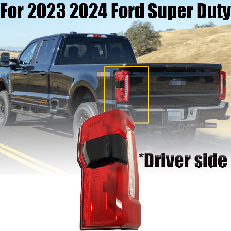 Driver side LED Tail Light Lamp For 2023 2024 for Ford Super Duty 13405