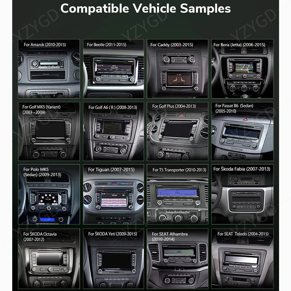 for Volkswagen for Passat Alltrack 2010-2014 GPS Carplay Car Stereo Radio Screen DSP