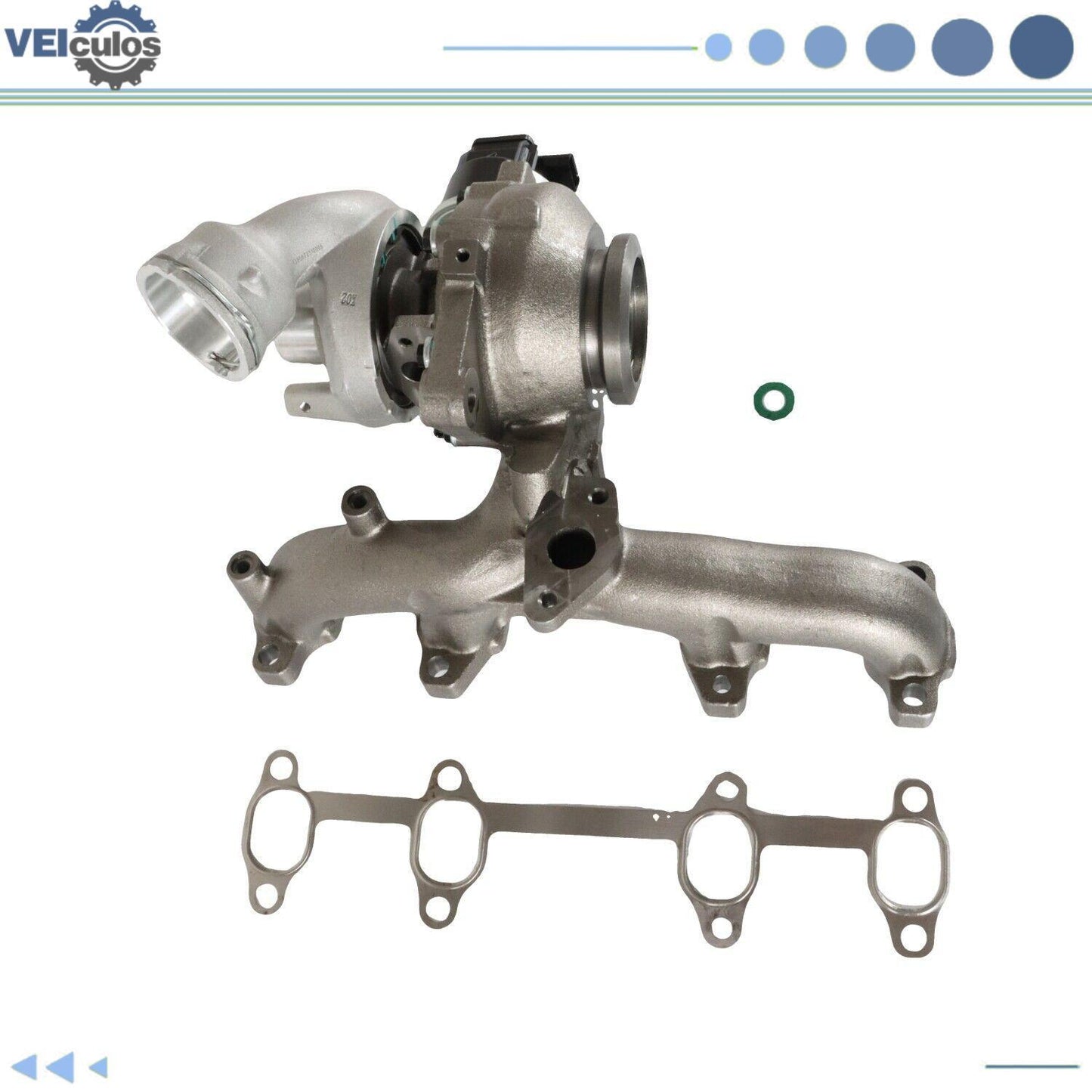 Turbo Turbocharger for Volkswagen for Golf for Jetta GLS TDI 1.9L 2005 2006 BV39-048