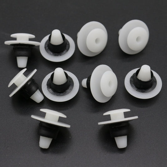 10 pieces for Audi for VW Mk2 for Golf for Passat side trim clips with cable grommets 357853585, 357853586