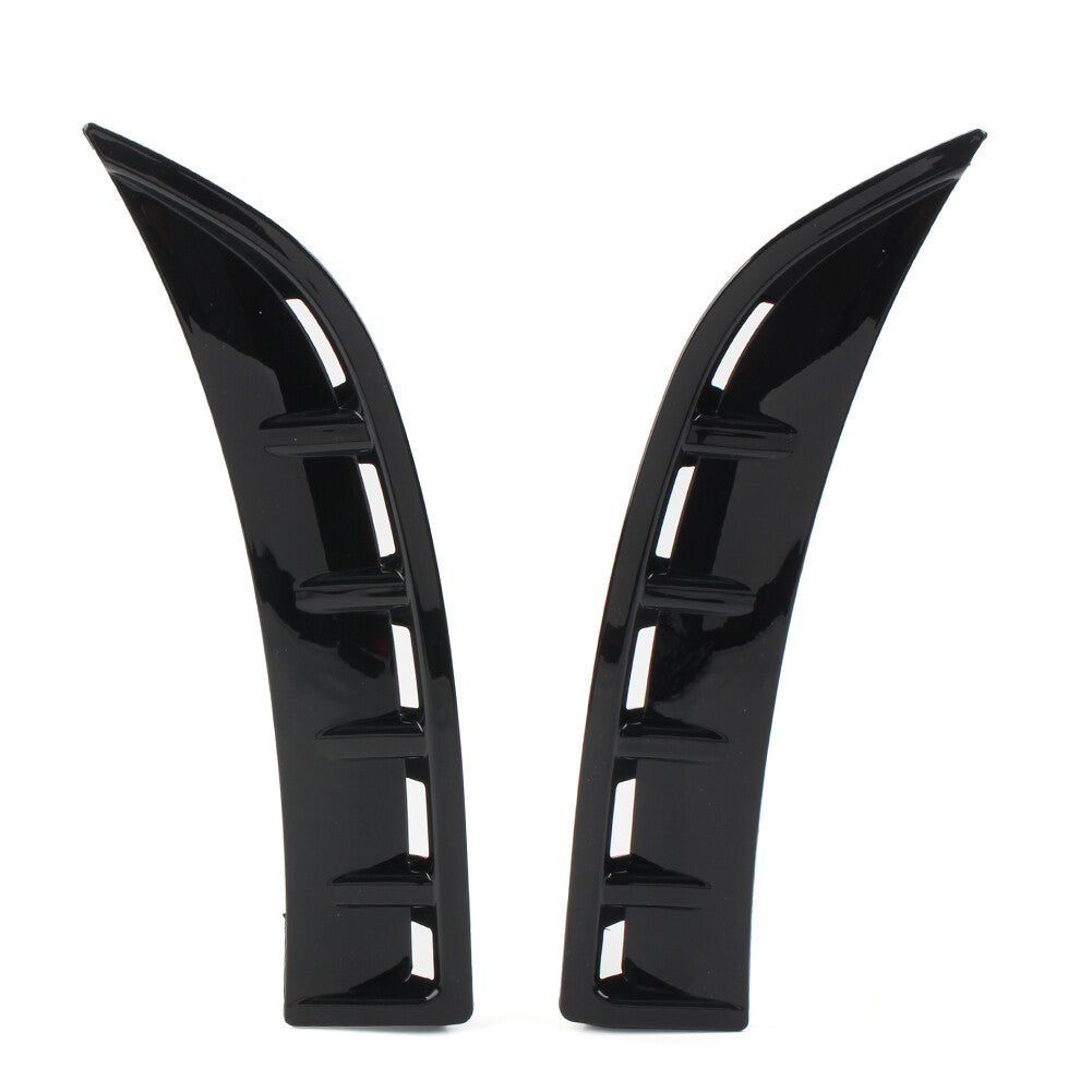 Front Wheel Bumper Vent Hood Fender for Mercedes-Benz CLA C118 2020+ Black 2pcs