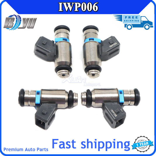 4-pack IWP-006 fuel injectors for Citro?n , for Peugeot , for Fiat 198499 60657179 9627771580